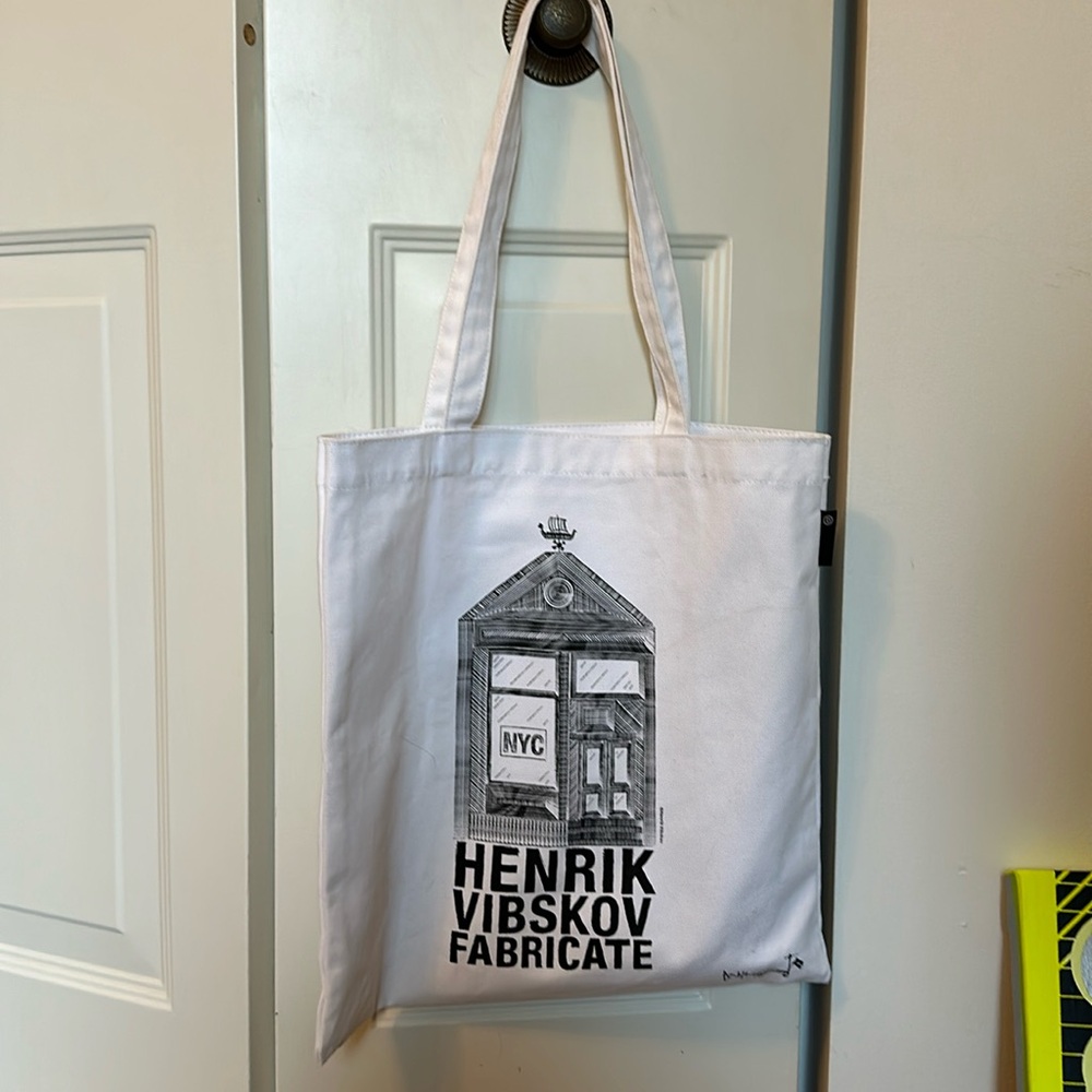 Rare Henrik Vibskov Fabricate tote bag Daelim Museum Korea